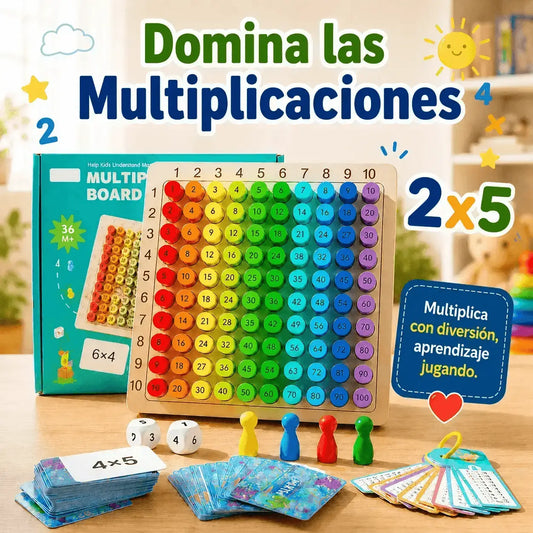 🔢 Tablero Matemático Montessori